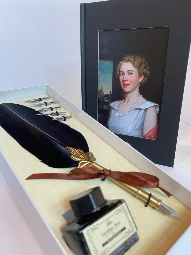 Inktset met notitieboek Barones Albertine