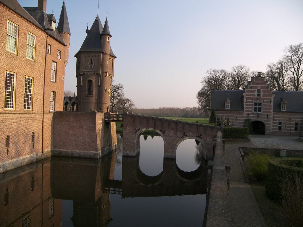 Water om het kasteel?